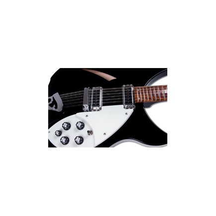 RICKENBACKER gitara elektryczna, 330/12, Jetglo, 12-strunowa, futerał